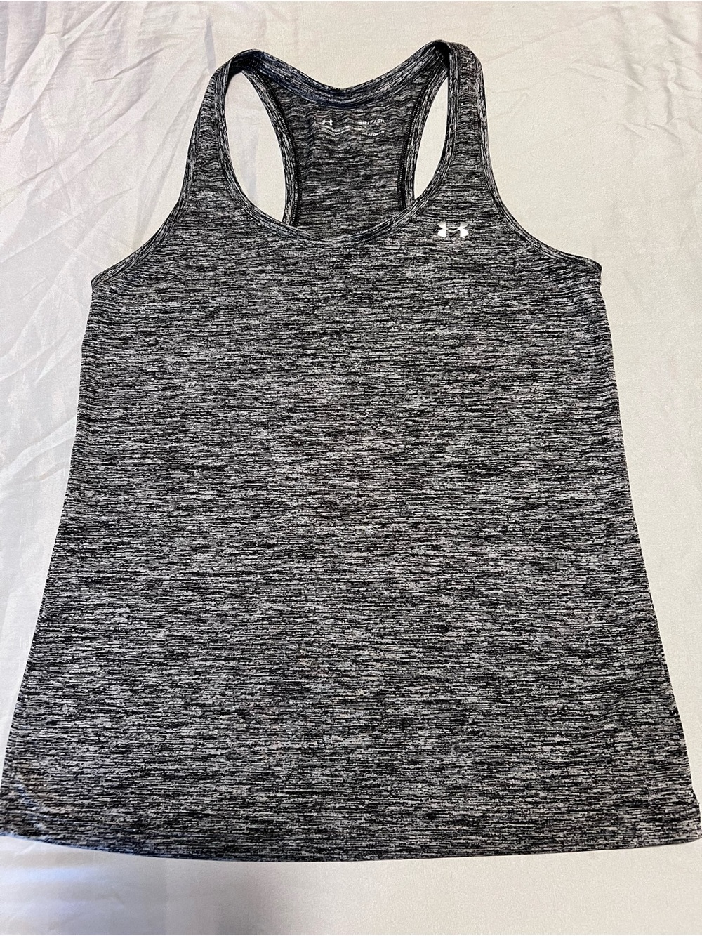 Under Armour Women's Black Heather Racerback Tank